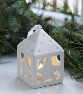 Déco Olina - Lanterne Etoile H 10,5 - Sirius