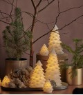 Carla Tree PM - Sapin de Noël LED blanc - avec cire - 16 cm - Sirius