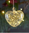 Romantic Heart - déco LED Coeur - Verre - 10 cm - Sirius