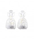 Cozy Angels - Set 2 anges verre LED - Sirius