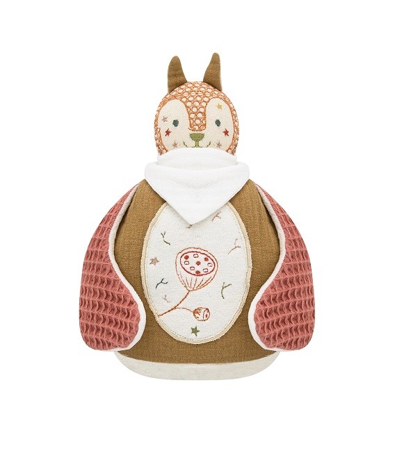 Laladou Ecureuil Noisette - Doudou musical - L'Oiseau Bateau