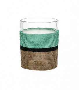 Sauvage - Vert/Noir/naturel - Bougie parfumée Black Oudh - Pomax