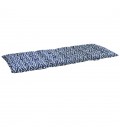 Matelas 70x180 - Indigo & blanc - Coton - Madam Stoltz