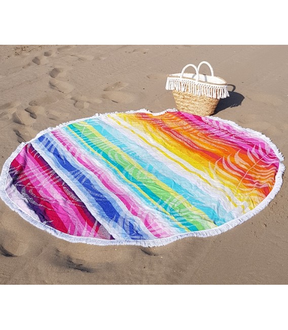 Drap de Bain rond XL tropical – Lasa