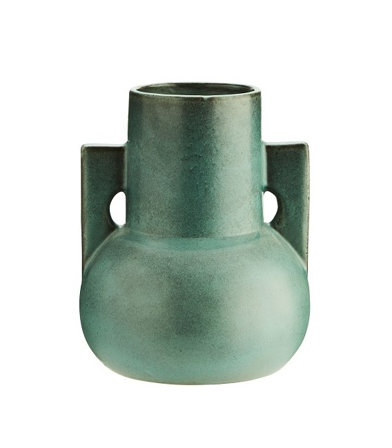 Vase terracotta Vert GM - Anses - 18x22 - Madam Stoltz