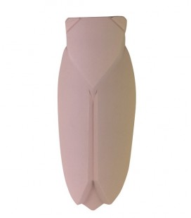 Muette Rose pâle - Grand modèle - Cigale en céramique - Monochromic