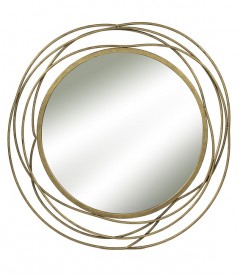 Lixada Ensemble de miroirs muraux de 7 pièces, ensemble de miroirs ronds de  différentes tailles