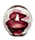 Presse-papier XL Boule Verre - Rose - Hubsch