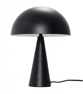 Lampe champignon Métal Noir – 25x33 cm - Hubsch