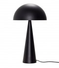 Lampe à poser champignon Métal noir haute - 35x52 cm - Hubsch